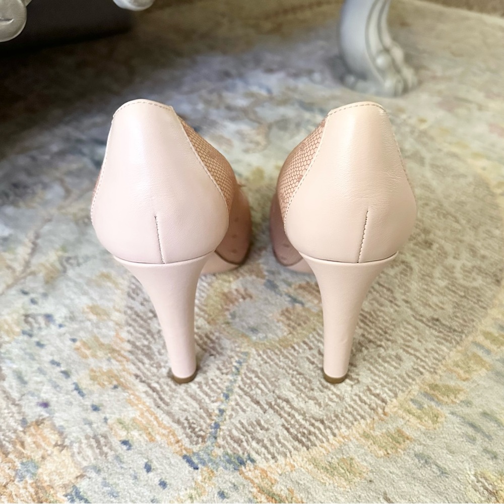 RED Valentino❗️See Size Description❗️Fishnet Peep Toes - Picture 5 of 8